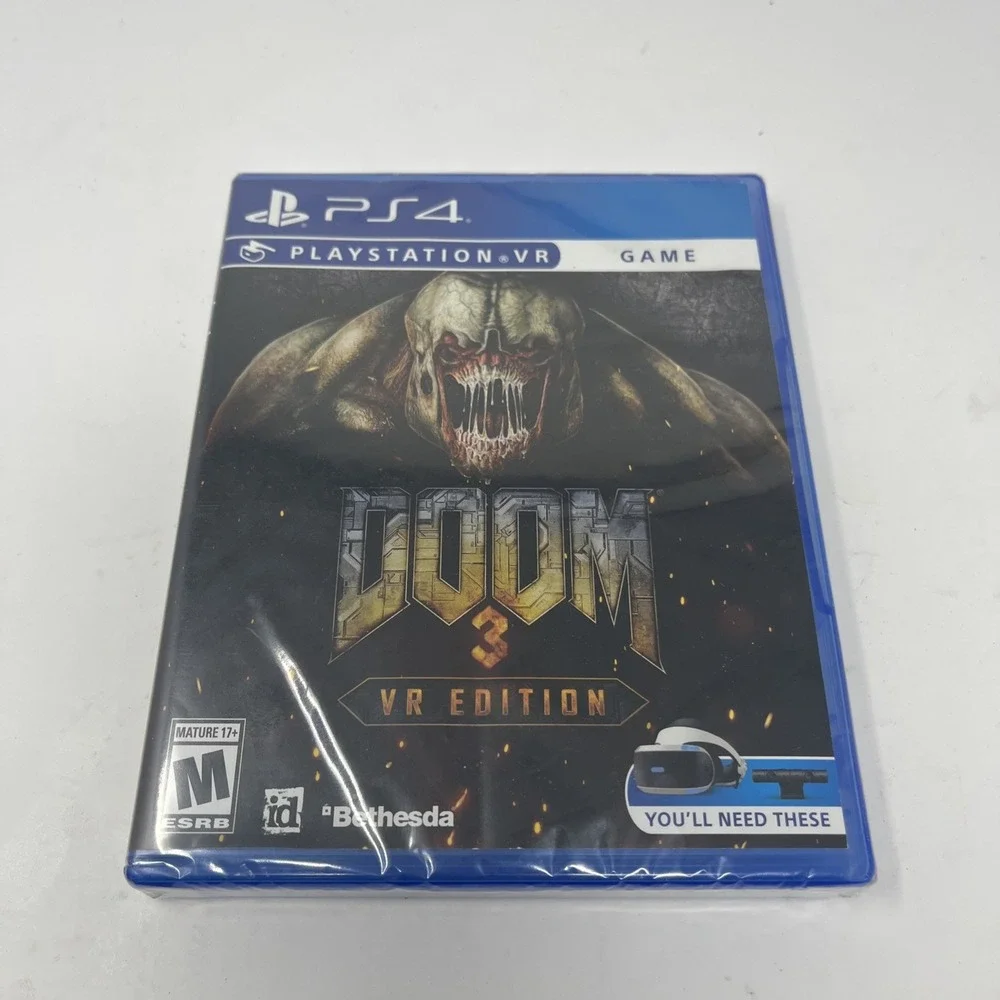 Doom 3 VR EDITION (PS4, 2021) - Brand New, Sealed